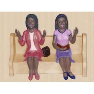  African American Church Pews Figurines Praise Lord: Home 