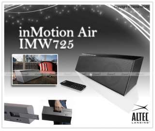 Altec Lansing IMW725 inMotion Air Portable Bluetooth Wireless Speaker 
