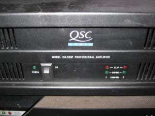 QSC ISA 500T POWER AMPLIFIER 900W  