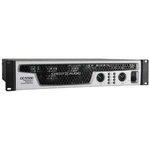  CREST AUDIO 5,500 Watt Professional Amplifier w/XLR and 1 
