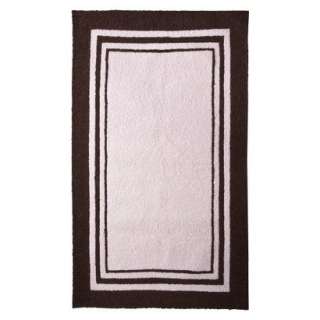   PINK/BROWN PINK BROWN BORDER RUG 36 x 60.Opens in a new window
