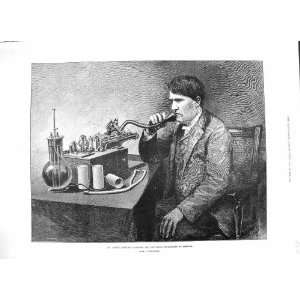   1888 MR. EDISON SPEAKING PERFECTED PHONOGRAPH AMERICA
