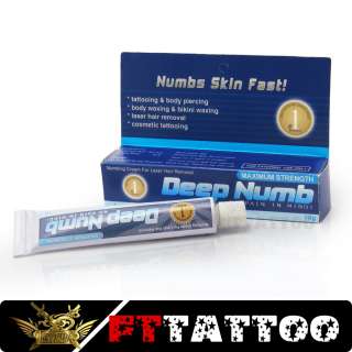 Box of Tattoo Anesthetic Numb Skin Cream Supply 10g  