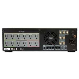 com APC J15BLK 12 Outlet J Type Power Conditioner with Battery Backup 