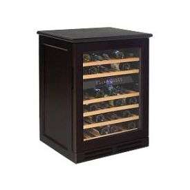 Avanti WCR534WDZD E Espresso Finish Wood Cabinet Dual Zone Wine Cooler 