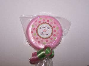 30~Baby Shower Princess Chocolate lollipop favors  
