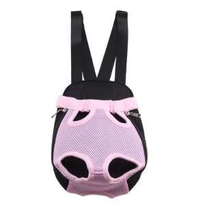    Nylon Pet Dog Backpack Carrier   XLarge, Pink: Pet Supplies