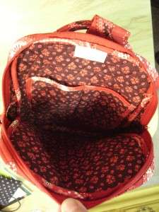   RED Small Backpack purse NWT school book bag Gym Baby RETIRED  