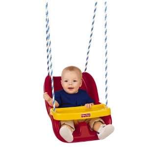  Fisher Price Infant To Toddler Swing in Red Toys & Games