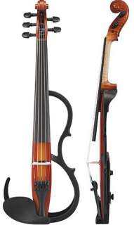 Yamaha SV 255 Pro Silent Electric Brown 5 String Violin  