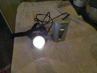 Vintage MINING/SPELUNKING Battery Operated HEAD LAMP  Justrite Mfg 