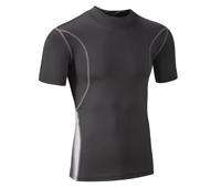 Compression Fit Base Layer   Short Sleeve Black   Small