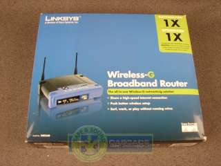 Linksys Wireless G Broadband Router WRT54G  