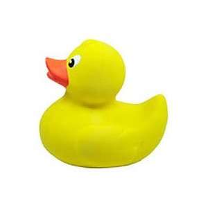  Classic Yellow Natural Rubber Baby Duck Bath Toy: Baby