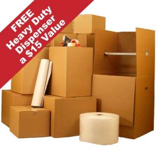 78 Moving Boxes & Supplies  5 Room Wardrobe Moving Kit 741360976375 
