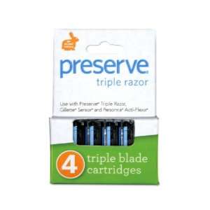 Triple Razor Replacement Blade, 4 per pack. This multi pack contains 2 