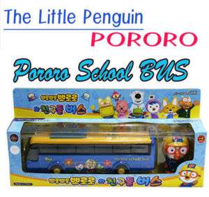 The little penguin Pororo School bus Diecast minicar  