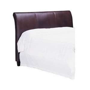   Fabric Or Designer Style Leather Headboard Only w/ Metal Bed Frame