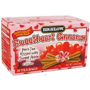 Bigelow Tea   Herb Tea Sweetheart Cinnamon   20 Tea Bags
