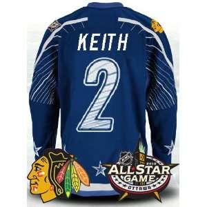   Blackhawks Authentic NHL Jerseys #2 Duncan Keith Hockey BLUE Jersey