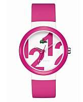 Lacoste Watch, Goa Pink Silicone Strap 2020010