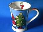 ursula dodge holiday coffee tea ceramic mug cup santa christmas