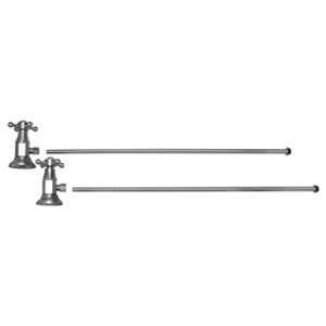   MT4931X Toilet Supply Kit With Deluxe Cross Handle 1 2 Tuscan Brass
