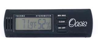 Oasis Digital Thermometer and Hygrometer / Gift Cloth  