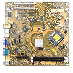  Socket 775 micro BTX Motherboard w/Video, Audio & LAN Electronics