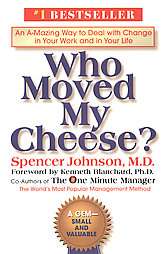 Who Moved My Cheese by Spencer Johnson 2000, Hardcover, Large Print 