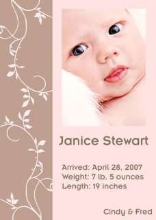 Baby birth announcements photoshop templates psd layer  