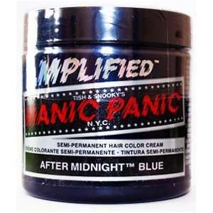  Panic   After Midnight Blue Amplified Semi Permanent Hair Dye Beauty
