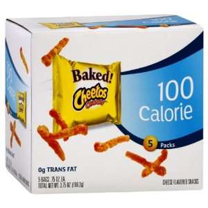  Baked Cheetos Crunchy 100 Calorie Pack  5 Qt Box (Pack of 