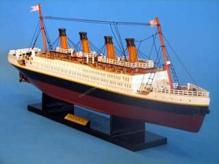 RMS Titanic 20 Cruise Ship Model Scale Replica NO KIT  