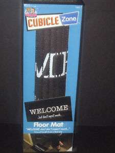 Cubicle Zone WELCOME JUST DONT EXPECT MUCH. Door Mat 714963156031 