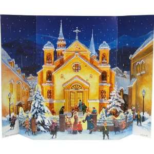  Church Scene in Winter Advent Calendar