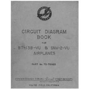   BT 13 SNV 2 Aircraft Circuit Diagram Manual Sicuro Publishing Books