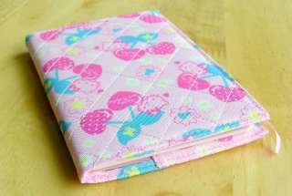   Hello Kitty Schedule Book Pocket Planner Cherry Fabric H6107  