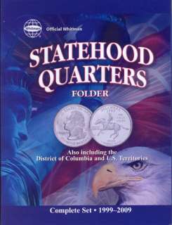 Whitman Coin Folder # 8097 50 State Set Dc Territories  