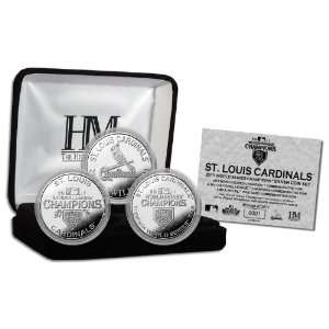   Louis Cardinals W.S. Champs Silver Three Coin Set