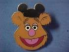 FOZZIE BEAR MUPPETS WITH MOUSE EARS HATS DISNEY PIN  