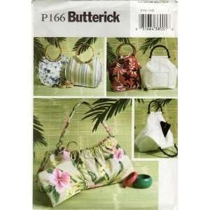   P166 4148 Sewing Pattern Handbag, Cosmetic Bag Arts, Crafts & Sewing
