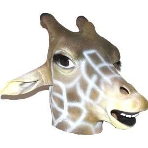   Giraffe Mask : Full Face Rubber Latex Costume Mask: Toys & Games