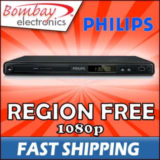 Philips DVP3560 DVD Player Multi Region HDMI 1080P DivX 609585191204 