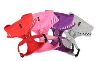 Puppia Dog Harness HOODED HALCYON RED   S, M, L  