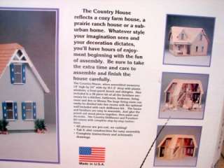 The Country House doll house kit G8803 wood wooden dollhouse  