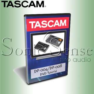 Tacam DP 004 Recorder DVD & DP 008 Portable Studio TUTORIAL Video 
