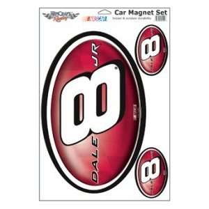  Dale Earnhardt Jr. #8 Car Magnet Set: Sports & Outdoors