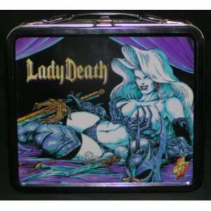  Chaos Comics LADY DEATH Metal Lunch Box (2000) Everything 
