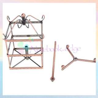   Earring Rotating Jewelry Charm Gift Holder Display Stand Organizer